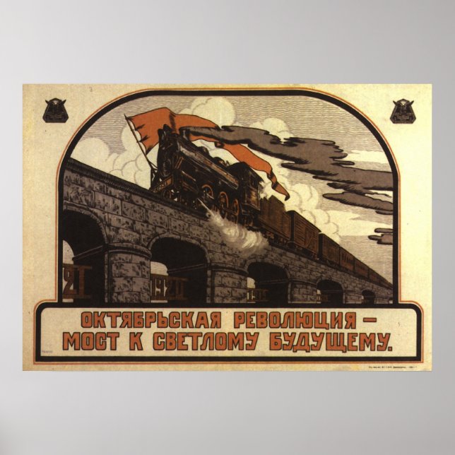 Póster Soviético (Frente)