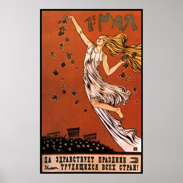 Póster Soviético (Frente)