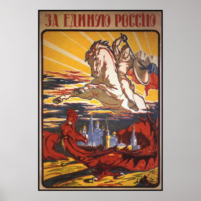 Póster Soviético (Frente)
