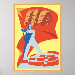 Póster Soviético