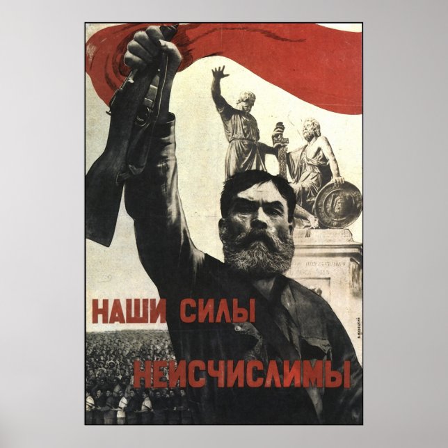 Póster Soviético (Frente)