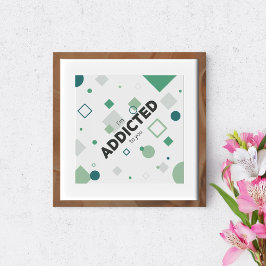 Póster Soy adicto a ti.