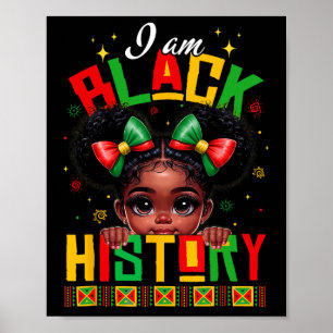 Póster Soy Camisetas Del Mes De La Historia Negra Para Lo