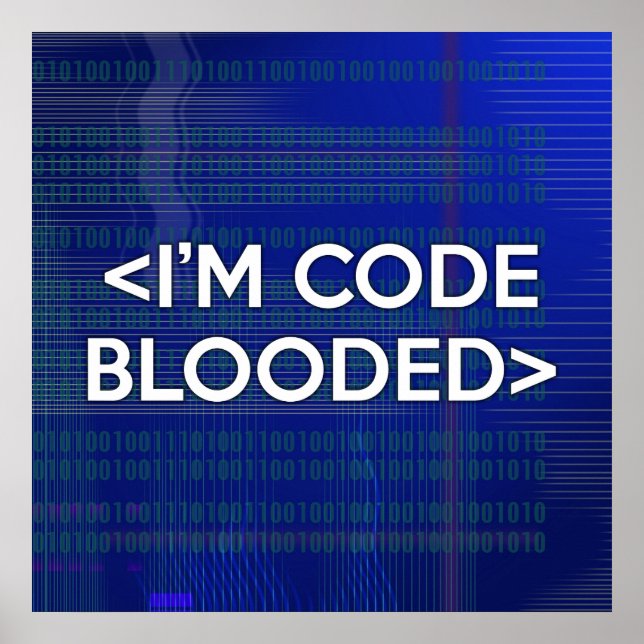 PÓSTER SOY CÓDIGO BLOQUEADO (Frente)