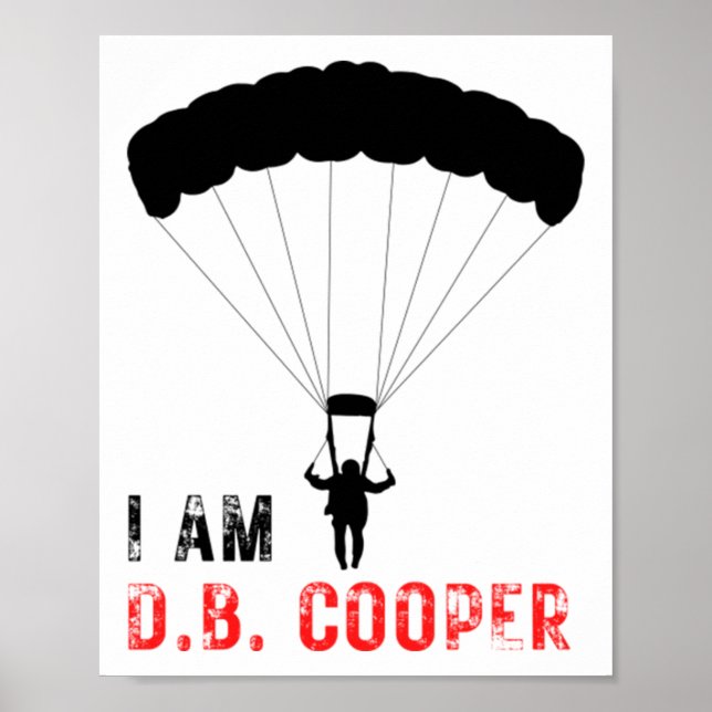 Póster SOY D.B. Cooper (Frente)