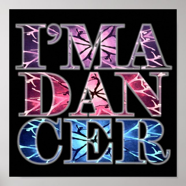 Póster Soy DANCER (poster de portafolios) (Frente)