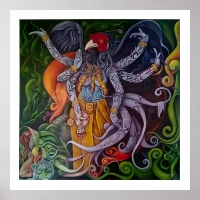 Póster ¡Soy el bosque Siam! (Frente)