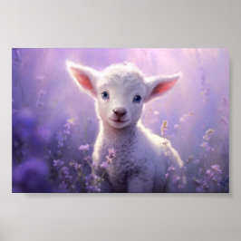 Póster Soy El Cordero Pequeño De Jesús