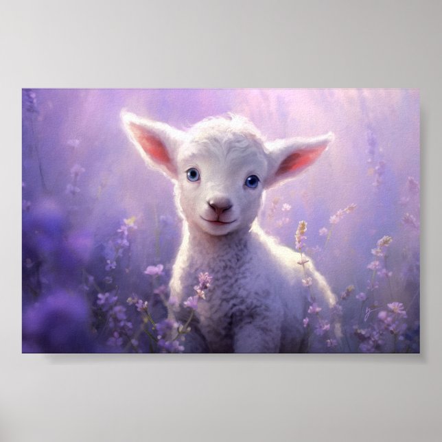 Póster Soy El Cordero Pequeño De Jesús (Frente)