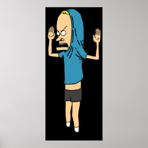 Póster Soy El Gran Cornholio Que Necesito Pikata TP Para