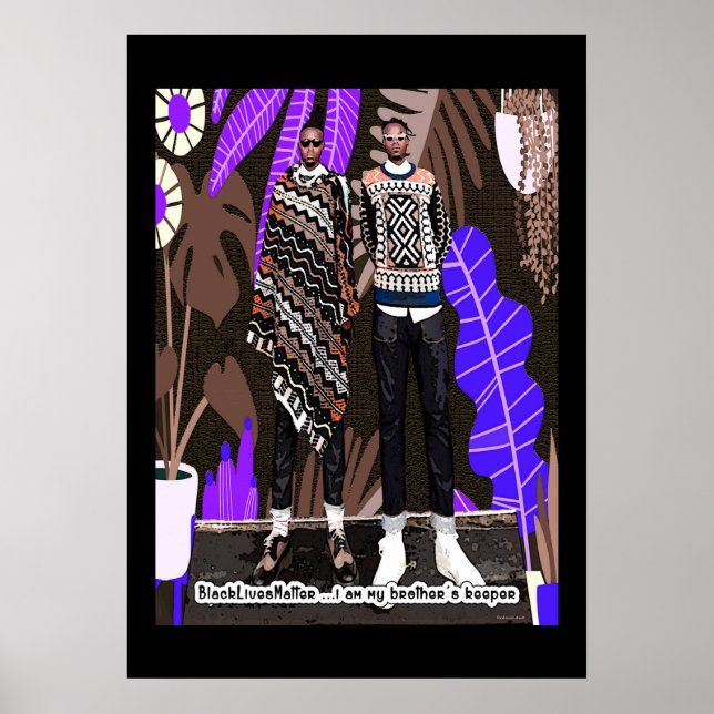 Póster Soy el guardián de mi hermano (Frente)