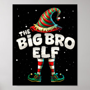 Póster Soy El Hermano Elfo Familia Grupo Navideño