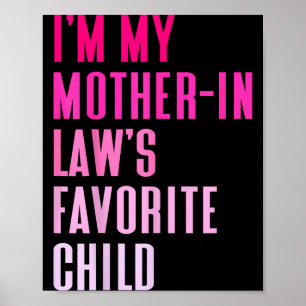 Póster Soy el hijo favorito de mi suegra