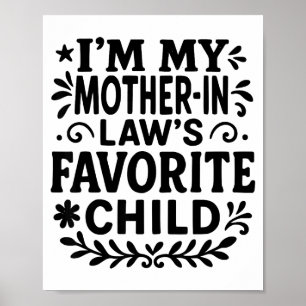 Póster Soy el hijo favorito de mi suegra