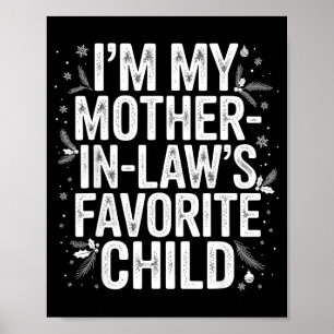 Póster Soy el hijo favorito de mi suegra desde la madre p