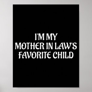 Póster Soy el hijo favorito de mi suegra Family Sarca