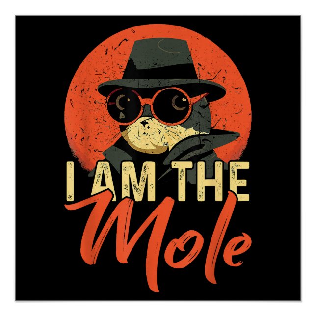 Póster Soy el MOLE divertido (Anverso)
