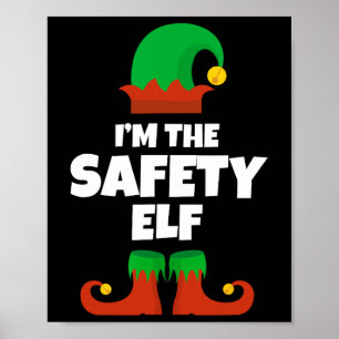 Póster Soy El Oficial De La Familia De Elfos De Seguridad