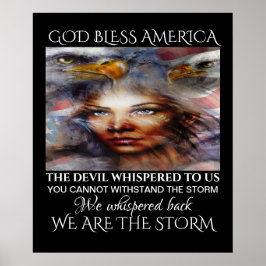 Póster Soy El Poster De La Tormenta