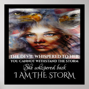 Póster Soy El Poster De La Tormenta