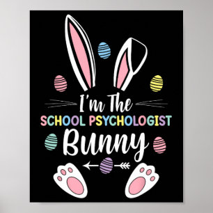 Póster Soy el psicólogo de la escuela, la familia de pare