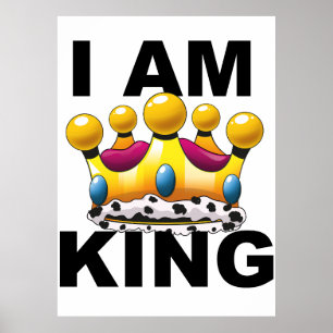 Póster Soy el Rey