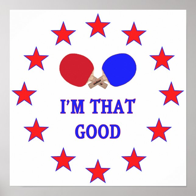 Póster Soy ese buen Ping Pong (Frente)