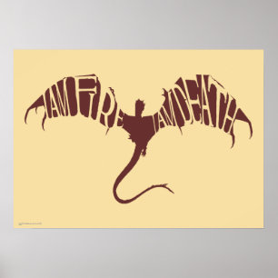 Póster Soy Fuego Soy Muerte - Gráfico