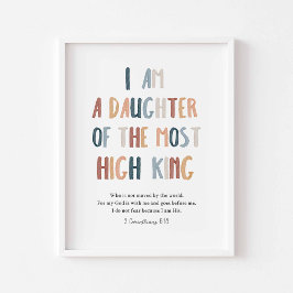 Póster Soy hija del rey poster más alto