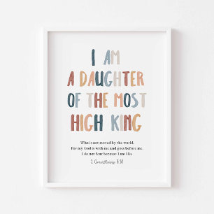 Póster Soy hija del rey poster más alto