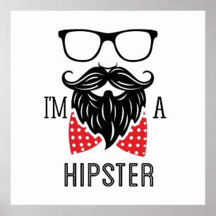Póster Soy Hipster