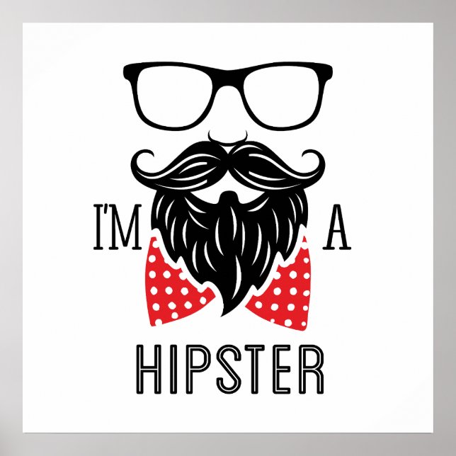 Póster Soy Hipster (Frente)
