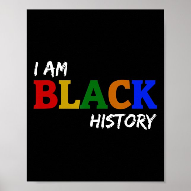 Póster Soy Historia Negra (Frente)