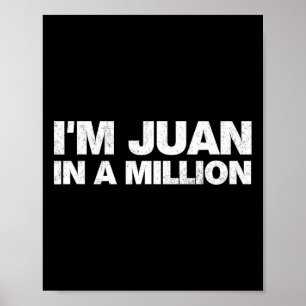 Póster Soy Juan En Un Millón Cinco De Mayo Chiste Mexican