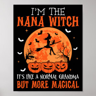 Póster Soy la bruja de Nana Es como un Salón normal de la