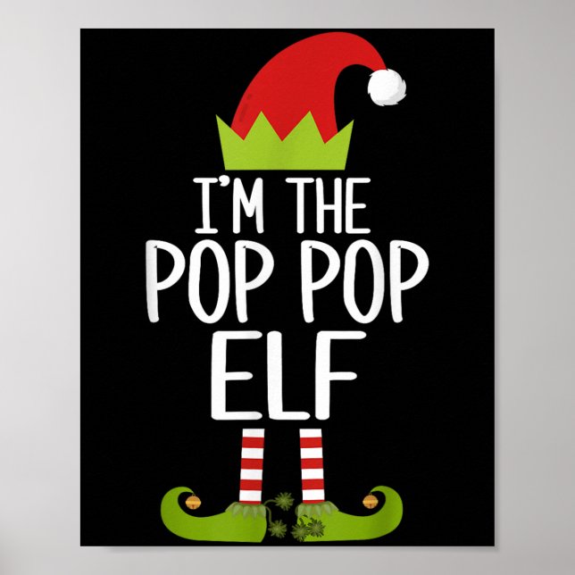Póster Soy la familia de Navidades de P. Elf Shirt Matchi (Frente)