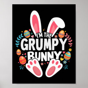 Póster Soy la gruñona familia de pascua que coincide con 