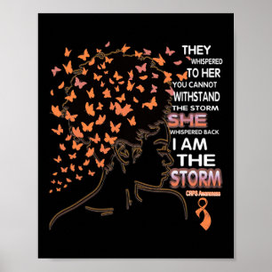Póster Soy La Tormenta Mujer Negra Crítica Conciencia