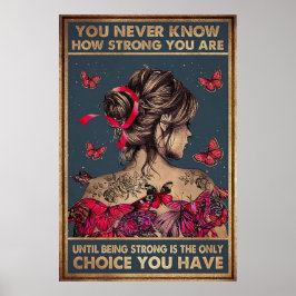 Póster Soy la tormenta que ella susurró