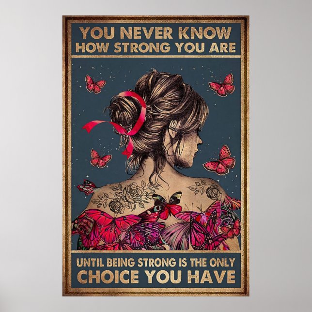 Póster Soy la tormenta que ella susurró (Frente)