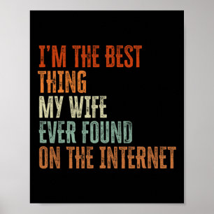 Póster Soy Lo Mejor Que Mi Esposa Encontró En El Fa De In