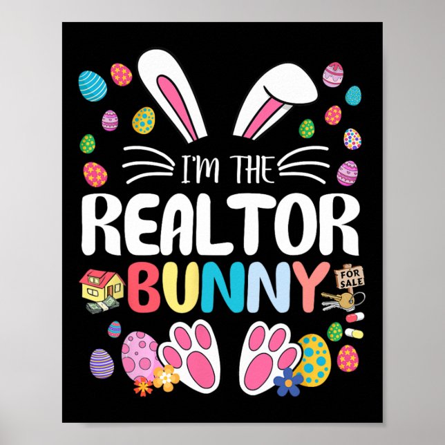 Póster Soy los regalos divertidos de Pascua de Areja del  (Frente)