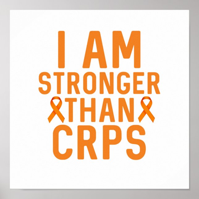Póster Soy más fuerte que el Poster de CRPS (Frente)