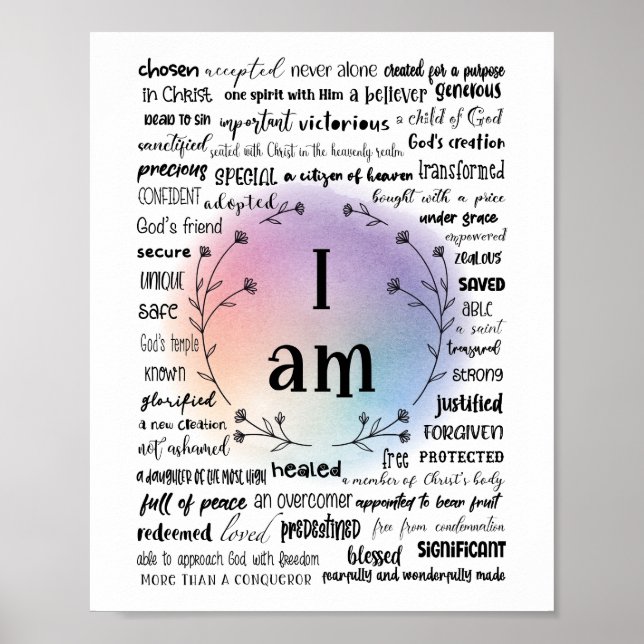 Póster Soy mi Poster de identidad (Frente)