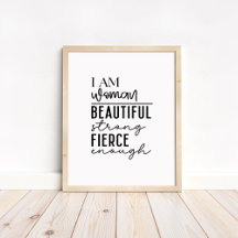 Soy Mujer - Boho Minimalista Motivacional 
