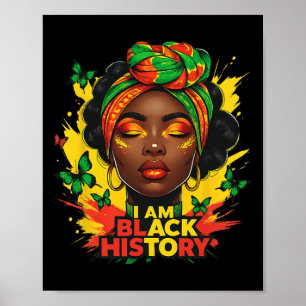 Póster Soy negro todos los meses pero este mes soy negro