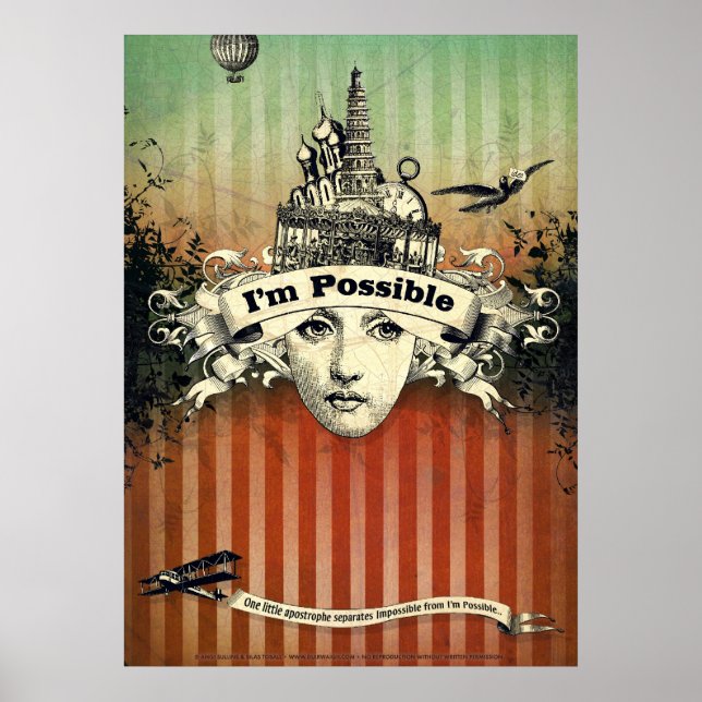 Póster Soy posible (Imprimir) (Frente)