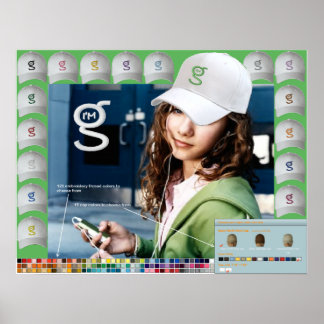 Póster Soy Poster de G Caps de I'm G Clothing