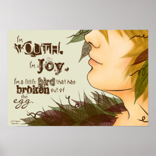 Póster Soy Poster de la Alegría