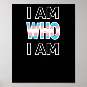 Póster ¡Soy Quien Soy! ¡La igualdad transgénero transpasa